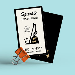 Retro Städning Service Maid Vacuum Cleaner