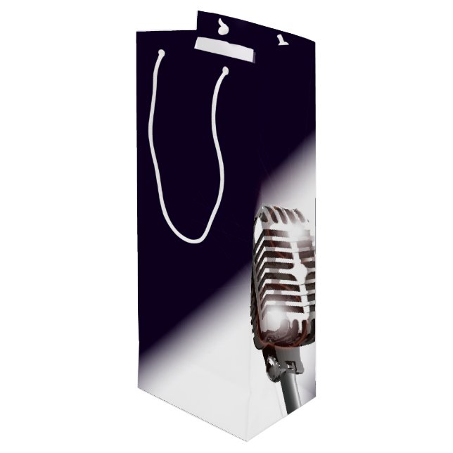 Retro Stage-mikrofon (Baksidan Vinklad)