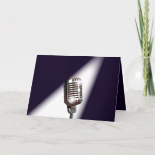 Retro Stage-mikrofon Kort