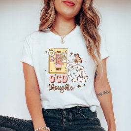 Retro “Stänga av OCD” Psykisk Hälsomedvetenhet T Shirt