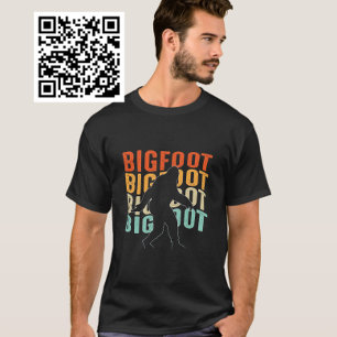 Retro Staplad Bigfoot T Shirt