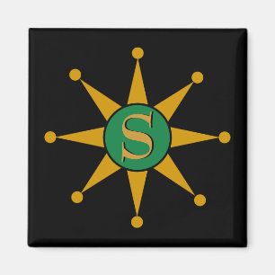 Retro Star Magnet