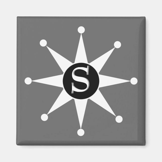 Retro Star Magnet (Framsidan)