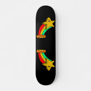Retro Star Mini Skateboard Bräda 18,5 Cm