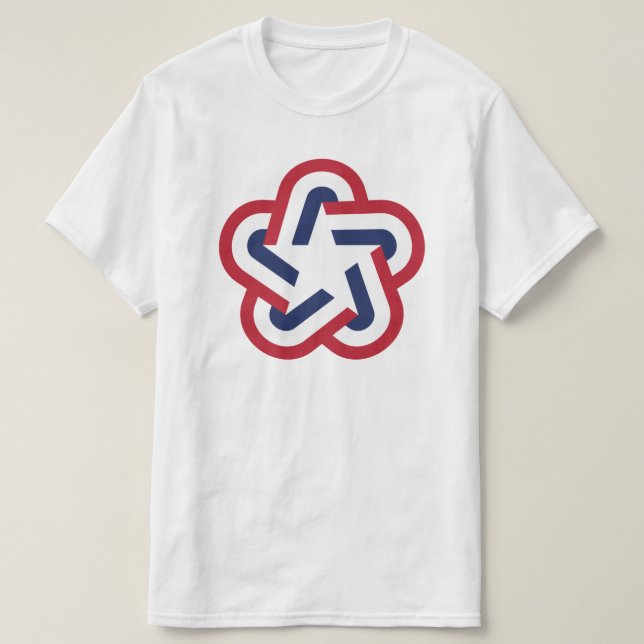 Retro Star T Shirt (Design framsida)
