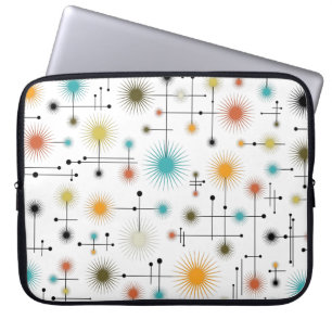 Retro Starburger en Go-Go! Laptop Fodral