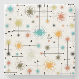 Retro Starburger en Go-Go! Stenunderlägg