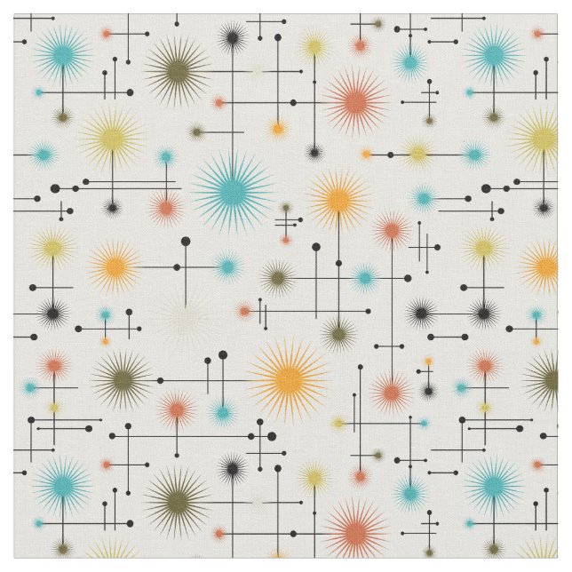 Retro Starburger en Go-Go! Tyg (Närbild)