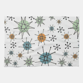 Retro Starburst Kitchen Towels Kökshandduk