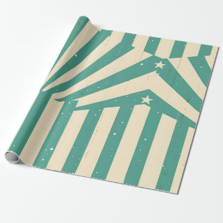 Retro Starburst Presentpapper