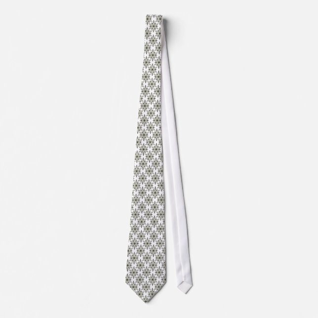 Retro Starlight Tie, svart Slips (Framsida)