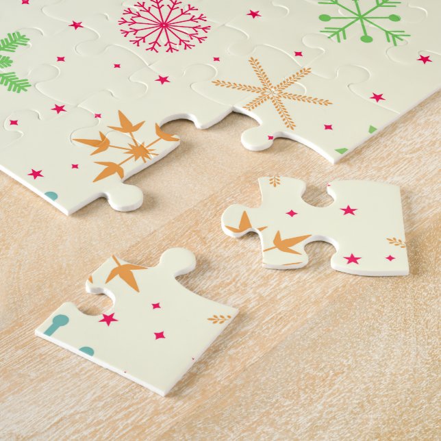 Retro Stars Jigszle Puzzle Pussel (Sidan)