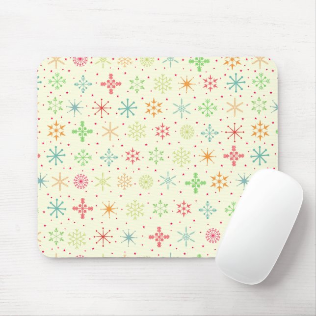 Retro Stars Mousepad Musmatta (Med mus)
