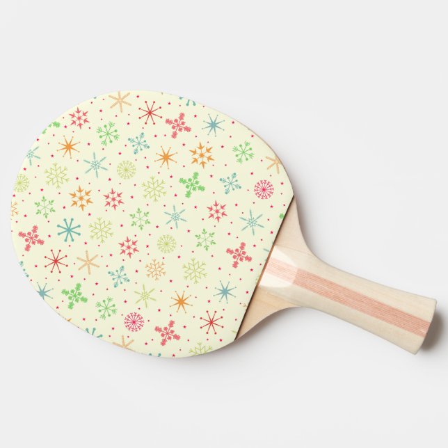 Retro Stars Ping Pong Paddle Pingisracket (Baksidan )