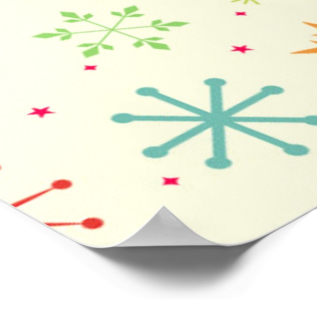 Retro Stars Poster (Hörn)