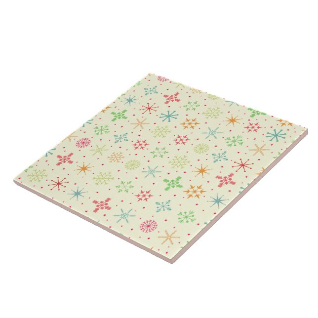 Retro Stars Tile Kakelplatta (Sidan)