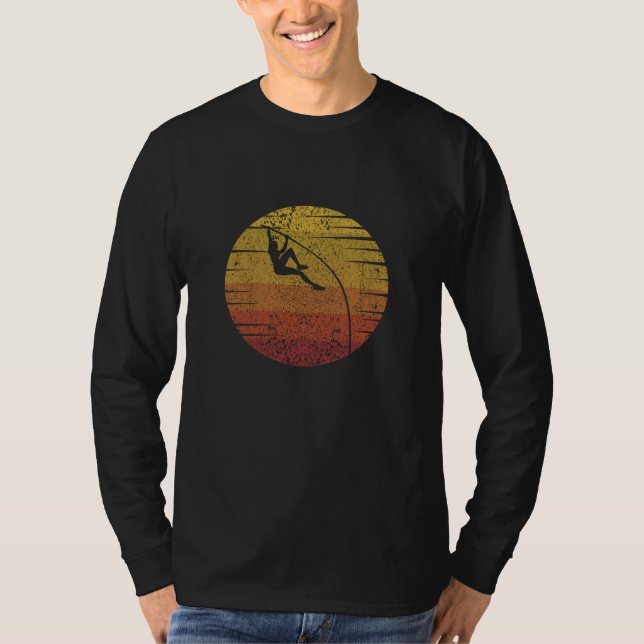 Retro stavhoppning t shirt (Framsida)