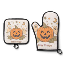 Retro Stay Kuslig Pumpa & Söta Spöken Halloween