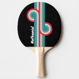 Retro Stealth Rainbow Loop med namn Pingisracket