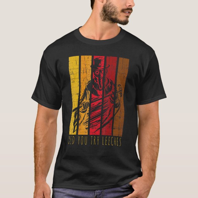 Retro Steampunk gjorde du med att prova leenderna  T Shirt (Framsida)