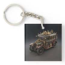 Retro Steampunk Polisbilar