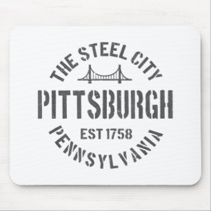 Retro Steel City Pittsburgh Pennsylvania Yinz vint Musmatta