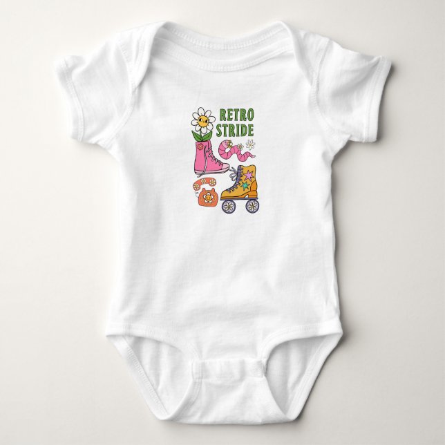 Retro steg  t shirt (Framsida)