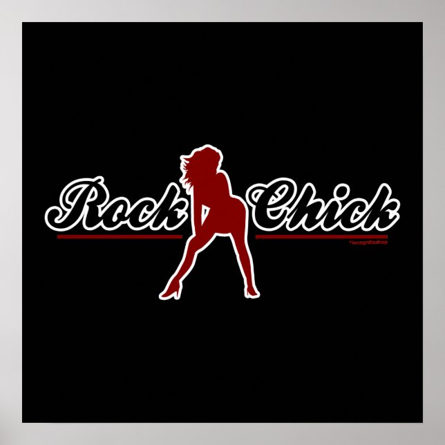 Retro Sten Chick Poster (Framsidan)