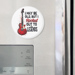 Retro Sten Guitar Classic Music Nostalgia Design Magnet