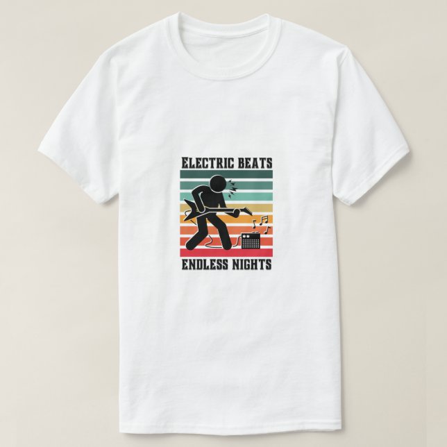 Retro Sten Riff T Shirt (Design framsida)