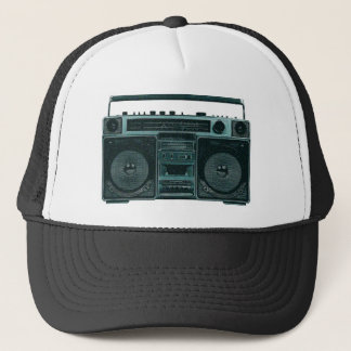 retro stereo- hatt truckerkeps