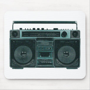 retro stereo- mousepad musmatta