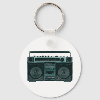 retro stereo nyckelring