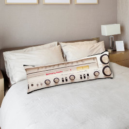 Retro Stereo Tuner Kroppskudde