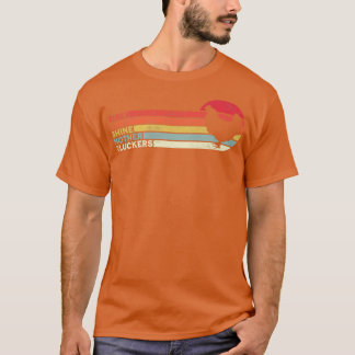 Retro Stiga upp och Shine Mor Cturers Funny Chicke T Shirt