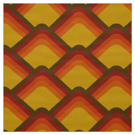 Retro stil 60-tal 70-tal mönster tyg