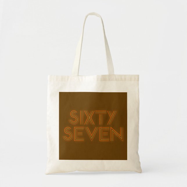 Retro stil 67 tygkasse (Framsidan)