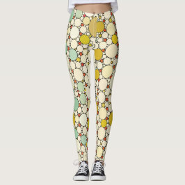Retro Stil Art-grafik Leggings