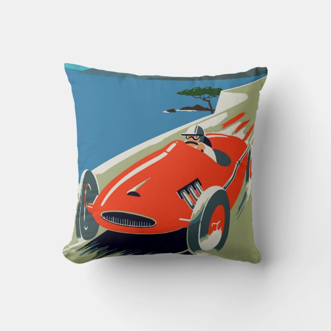 Retro stil auto Grand Prix Rivièra Kudde (Framsida)
