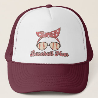 Retro Stil Baseball Mamma Keps