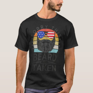 Retro Stil beklagar att det här skägget togs ameri T Shirt