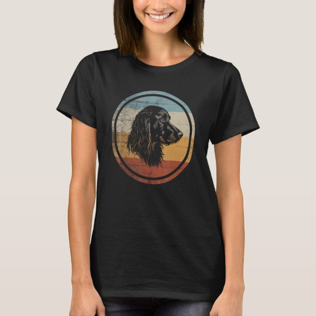 Retro Stil Boykin Spain Hund T Shirt (Framsida)