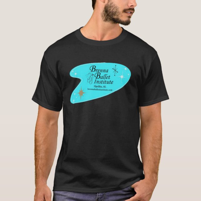 Retro stil Brenna Ballet Institute 2022 T-shirt (Framsida)