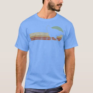 Retro Stil Chicken Älskare Funny Farmer Vintage Fj T Shirt