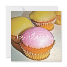 RETRO STIL CUPCAKE BIRTHDAY INBJEKTKORT