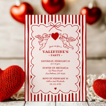 Retro Stil Cupid Krafsktillskrifter Alla Hjärtans 