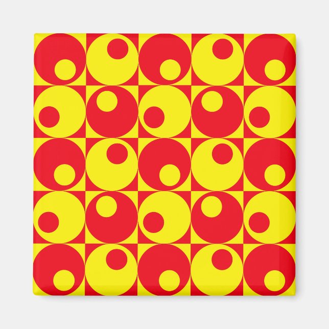 Retro stil-design magnet (Framsidan)
