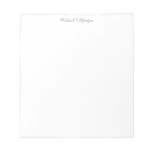 Retro Stil Elegant Plain Simple White Calligraphy