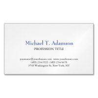 Retro Stil Elegant Plain Simple White