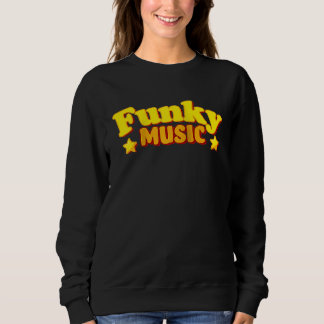 Retro stil funky musik vintage dans 80-tal funk t shirt